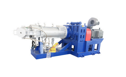 雙螺桿橡膠擠出機的擠出系統(tǒng)